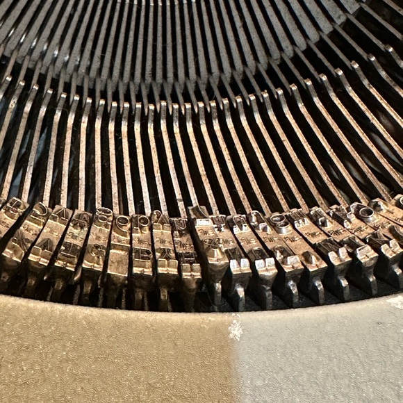 🌟4xHP🌟VTG 1957 Hermes Rocket Sea Green Manual Typewriter Switzerland - Picture 16 of 16